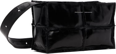Чанта през рамо Maison Margiela MM6 Maison Margiela Mini Wrinkled Leather Bag Черно | SB5WD0031 P8490, 2