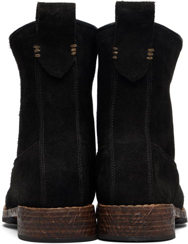 Кецове и обувки visvim Nakoda Suede Moc-Toe Boots Черно | 0125202002009, 1
