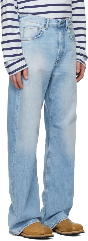 Дънки Acne Studios Loose Fit Jeans Синьо | B00277-, 1