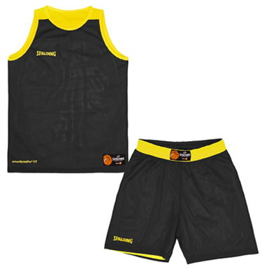 Комплект Spalding Spalding Double Face Basketball Uniform Set Жълто | 40221339-illuminatedyellowblack, 1