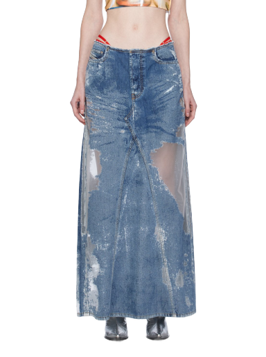 Пола Diesel De-Pago-Fsd2 Denim Maxi Skirt Тъмно синьо | A12552 068JH