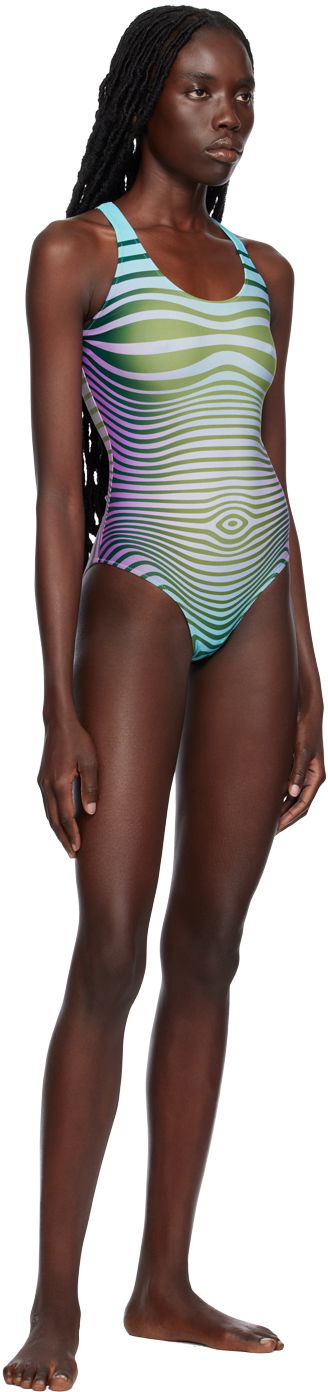 Бански Jean Paul Gaultier Jean Paul Gaultier 'The Body Morphing' One-Piece Swimsuit Многоцветен | 23/12-F-MB006-J514-5027, 3