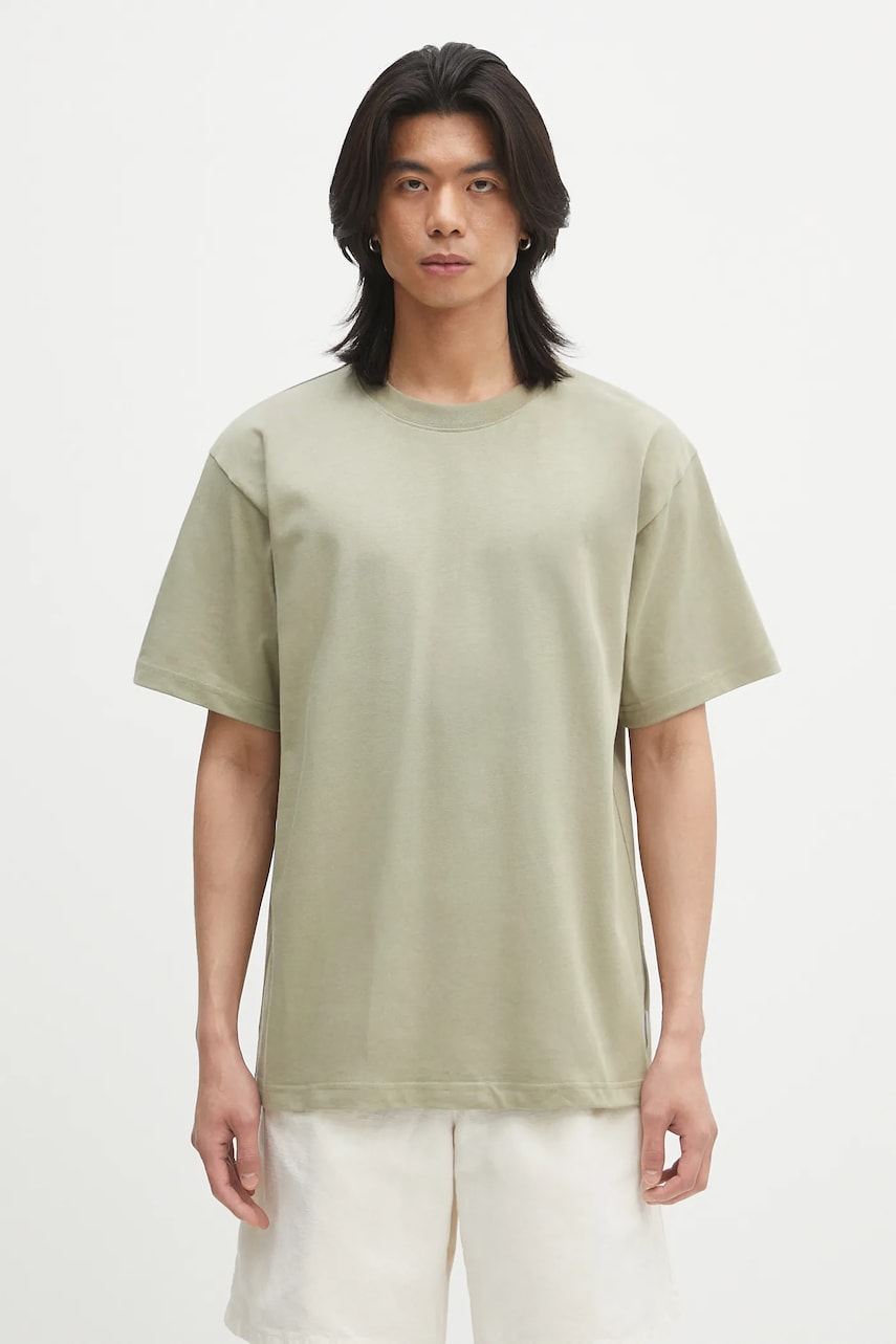 Тениска NORSE PROJECTS Norse Projects Norse Standard Heavy Loose T-Shirt Зелено | N01.0679.2053, 0