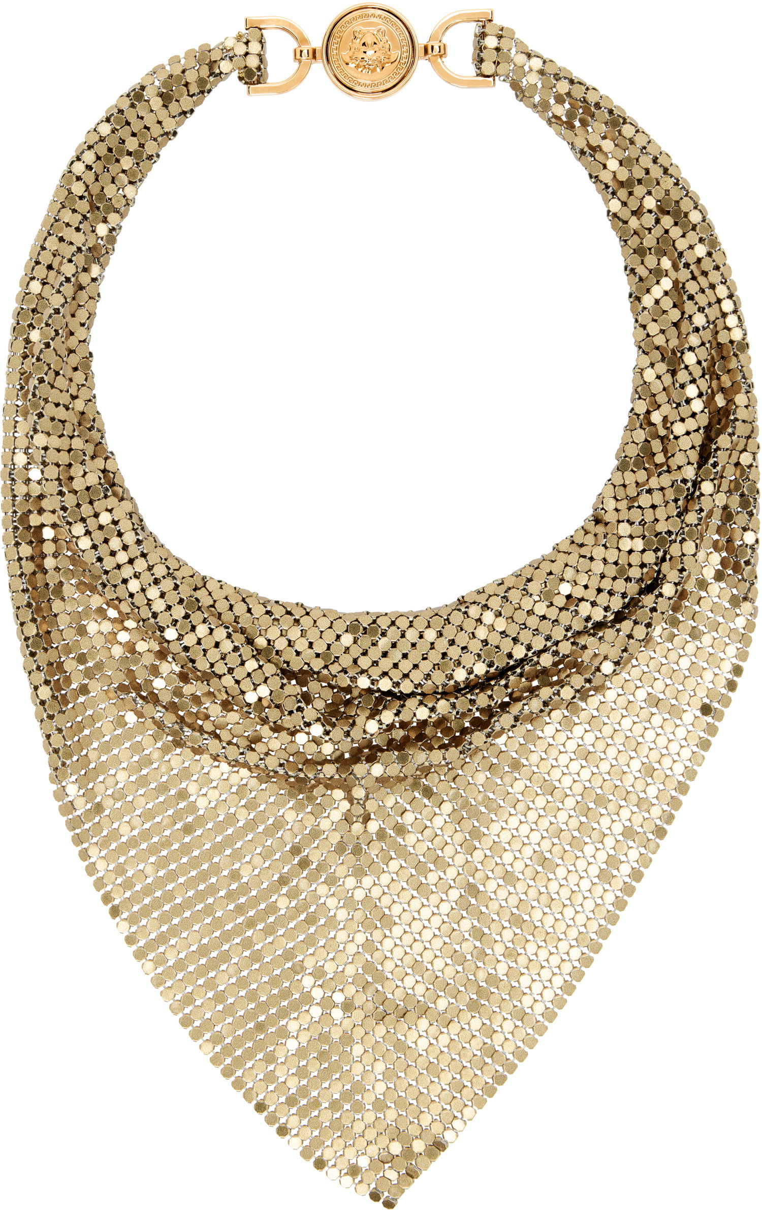 Колие Versace Versace Metal Mesh Bandana Necklace Металик | 1020527_1A14865, 0