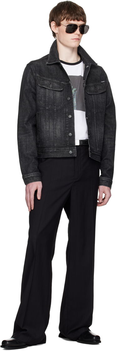 Яке Tom Ford TOM FORD Icon Selvedge Denim Jacket Черно | DJI001-DMC076, 3