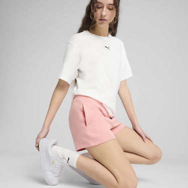Къси панталони Puma ESS Small No. 1 Logo 4'' Shorts Розово | 682439_18, 1