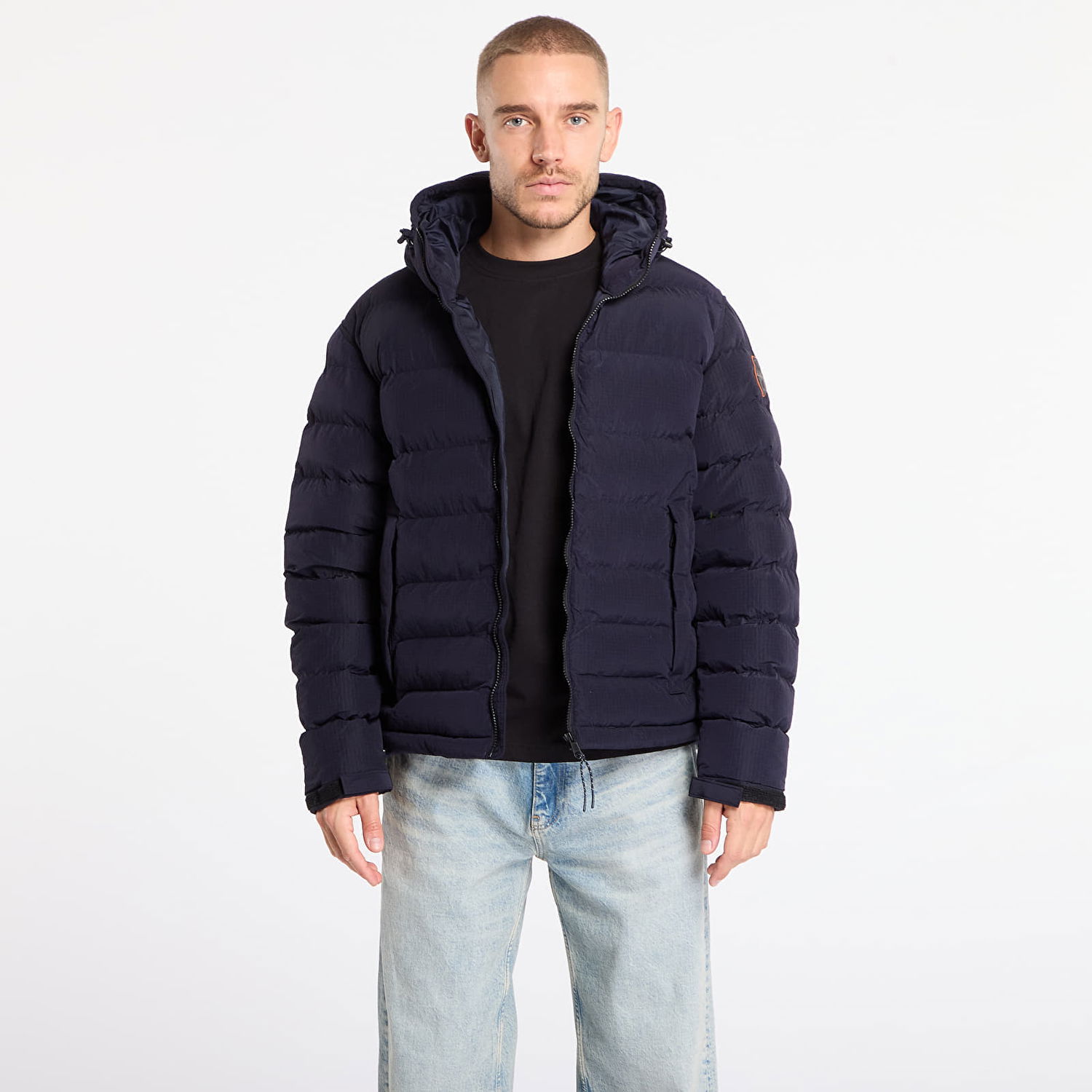 Пухо яке Napapijri Hooded Puffer Jacket A-Terez Тъмно синьо | NP0A88TG1761, 0