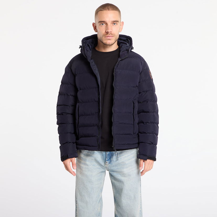 Пухо яке Napapijri Hooded Puffer Jacket A-Terez Тъмно синьо | NP0A88TG1761