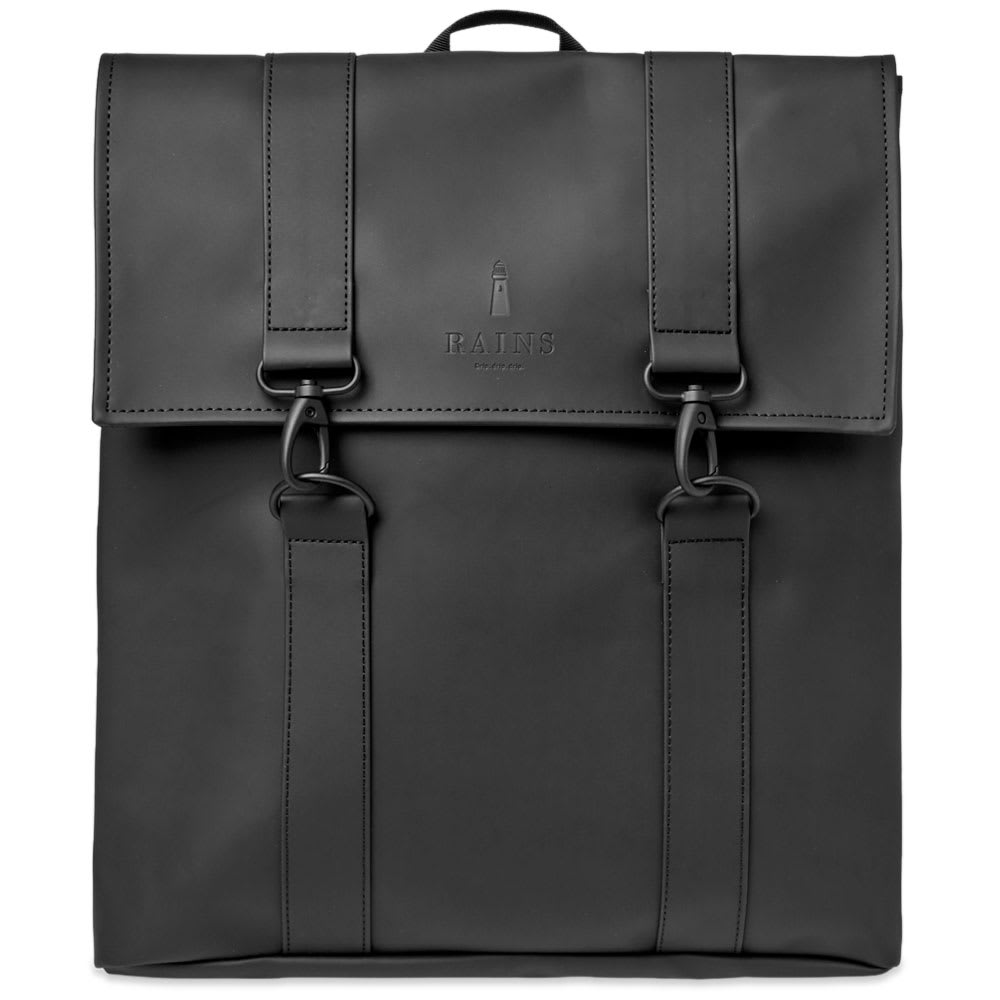 Раница Rains MSN Bag Черно | 1213-BK, 0