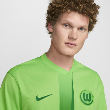 Фланелка Nike Dri-FIT Replica VfL Wolfsburg Stadium 2024/25 Replica Зелено | FZ2819-398, 3