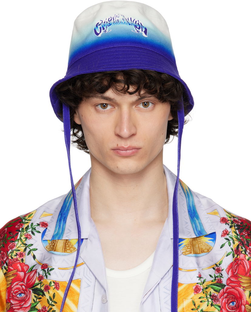 Шапка Casablanca Casablanca Fade Bucket Hat Лилаво | AS25-HAT-082-01