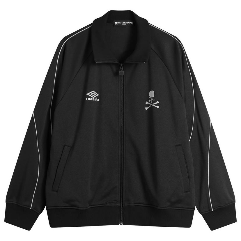 Яке Mastermind WORLD MASTERMIND WORLD x Umbro Track Jacket, Size Large Черно | MW25C14-BL105-1