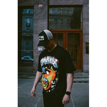 Тениска MARKET Smiley Conflicted T-Shirt Black Черно | 399001366-0001, 3