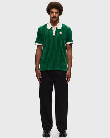 Поло тениска Casablanca Patch Polo Tee Зелено | MPS24-JTP-155-01, 1