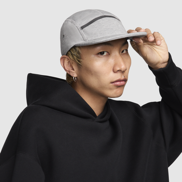 Шапка с козирка Nike Fly Tech Fleece Сиво | HJ3504-063, 1