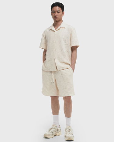 Къси панталони Arte Antwerp Crochet Knitted Lounge Shorts Бяло | SS25-234SHO-CREAM, 2