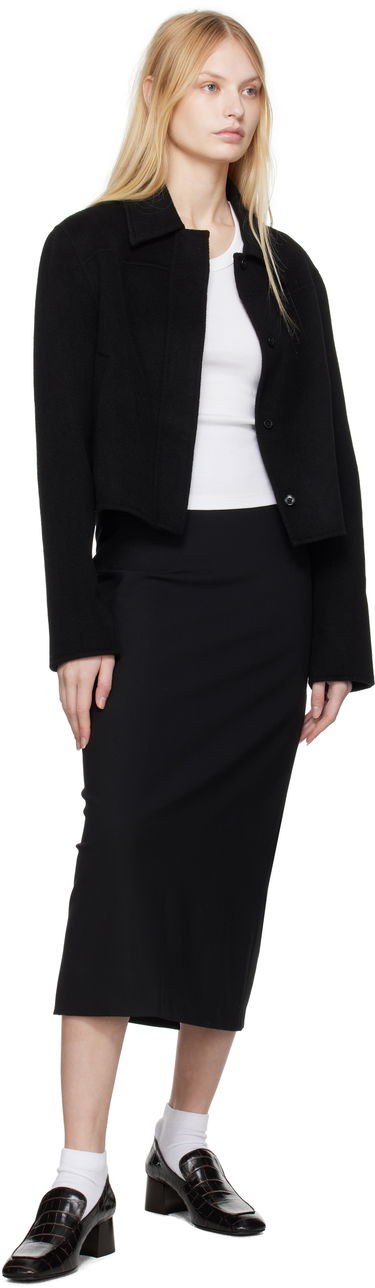 Яке Loulou de Saison Loulou de Saison Zhanna Wool Jacket Черно | ZHANNA, 3