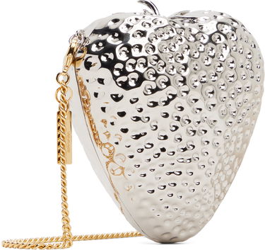 Дамска чанта Stella McCartney Strawberry Shaped Metallic Clutch Металик | 7B0075WP0351, 1