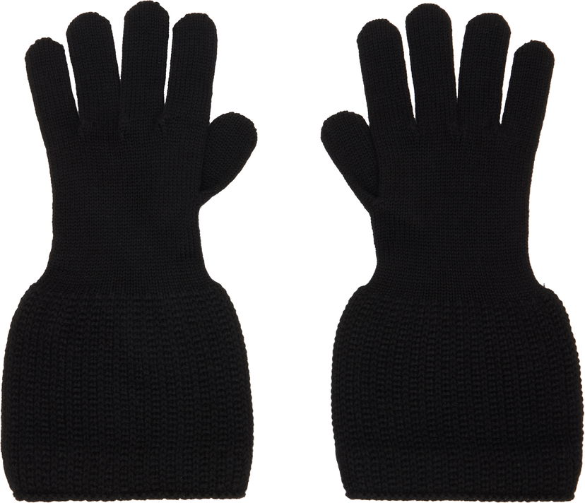 Ръкавици Yohji Yamamoto YOHJI YAMAMOTO Knitted Gloves Черно | HL-W04-160