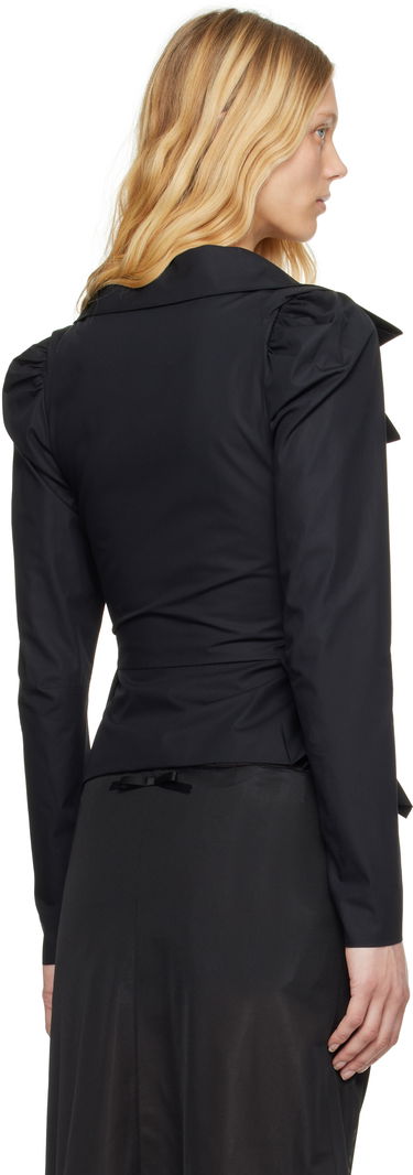Риза Vivienne Westwood Vivienne Westwood Monday Peplum Shirt Черно | 15010061-W009Q-, 2