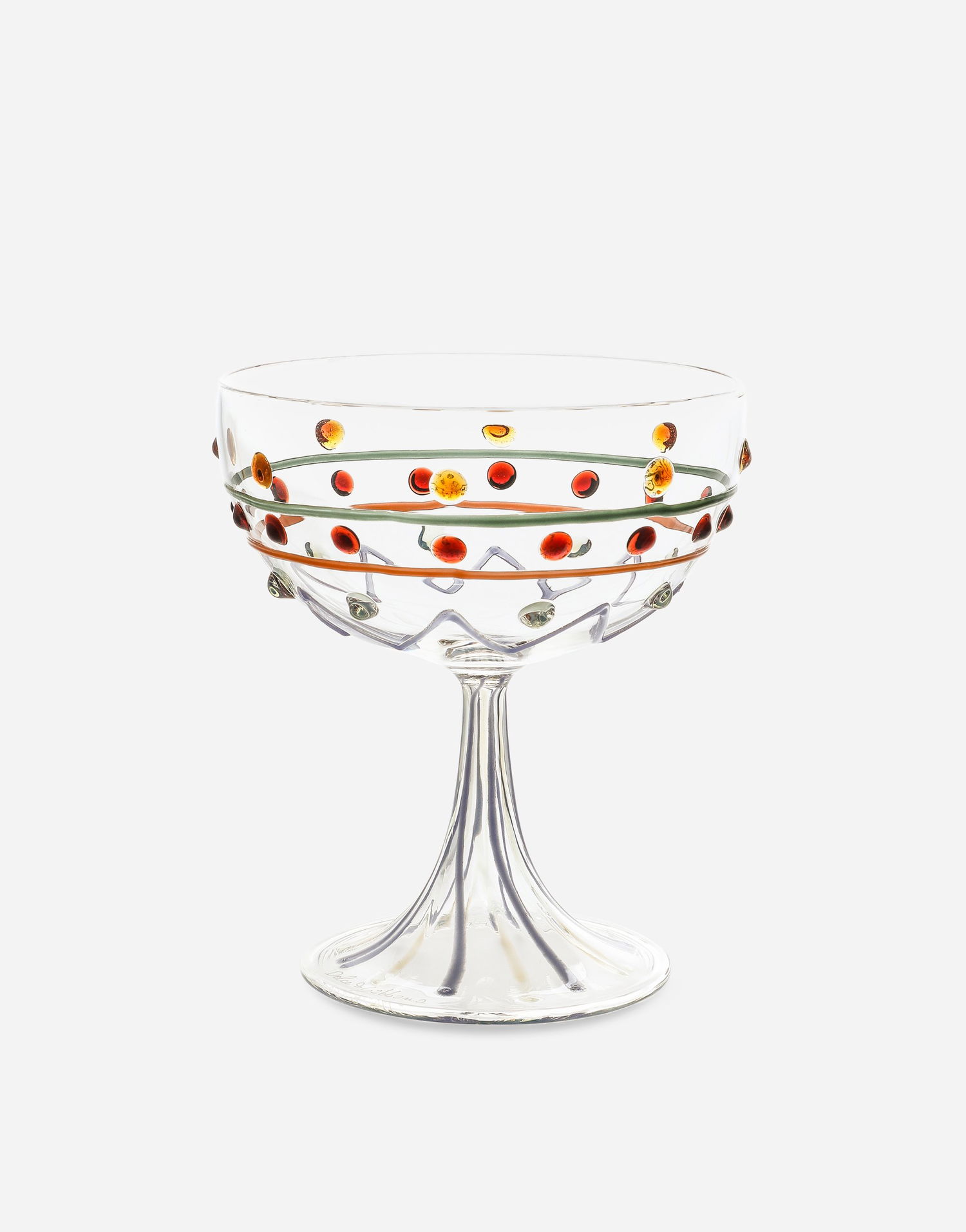 Домашен декор Dolce & Gabbana Multicolor Champagne Glass Многоцветен | TCB027TCALVUC120, 0