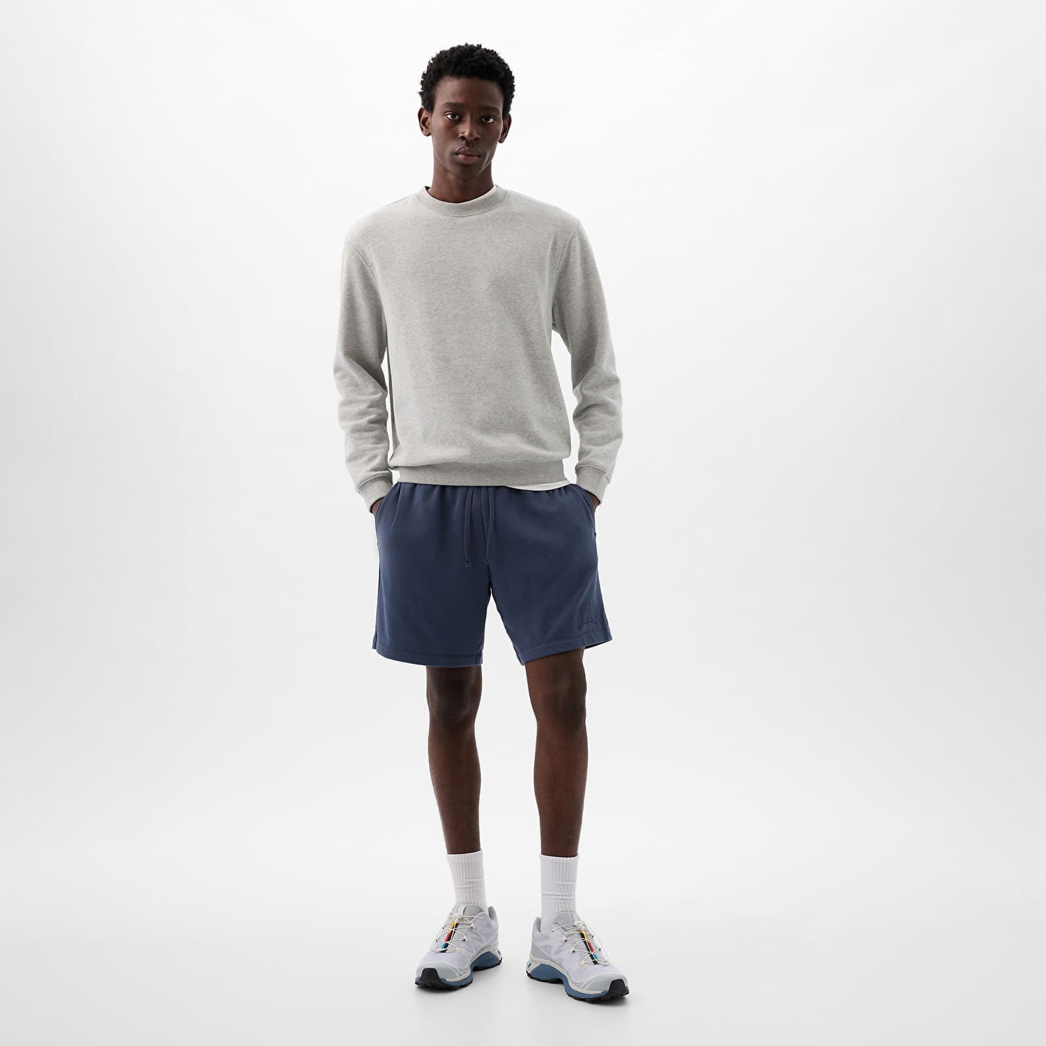 Къси панталони GAP Logo Shorts Deep Sailor Blue Тъмно синьо | 868467-00, 0