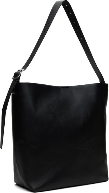 Голяма пазарска чанта Jil Sander Jil Sander Square Belt Large Bag Черно | J08ZH0066_P8361, 1