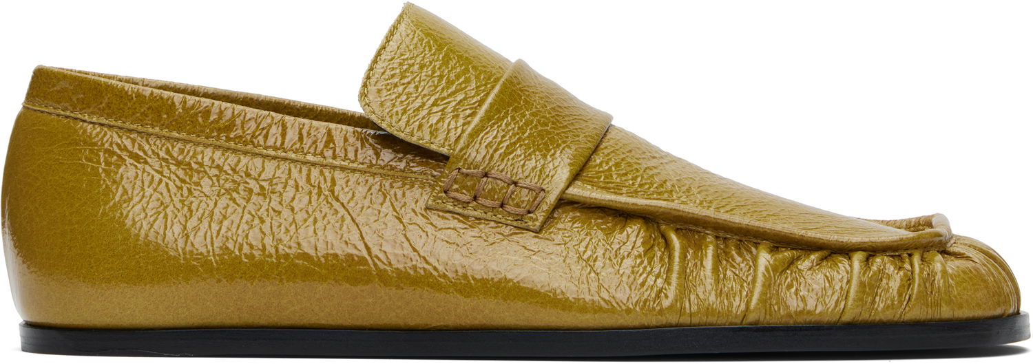 Кецове и обувки Jil Sander Jil Sander Patent Leather Loafers Жълто | J16WR0022_P8297, 0
