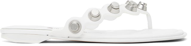 Alexander Wang Rexa Thong Flat Sandals