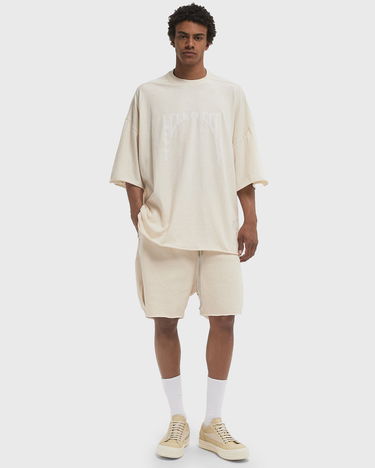 Къси панталони Rick Owens Knit Sweat Shorts Бежово | DU01E3383-FN-21, 2