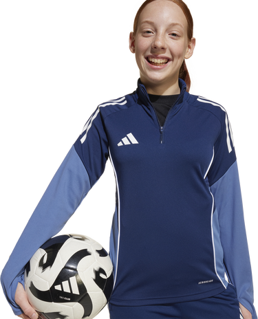 Суитчър adidas Performance Adidas TIRO25C Training 1/4 Zip Top Синьо | ji6545, 2