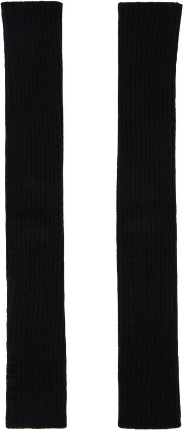 Ръкавици Rick Owens Rick Owens Hollywood Rasato Knit Arm Warmers Черно | RU01E5488 WS, 0