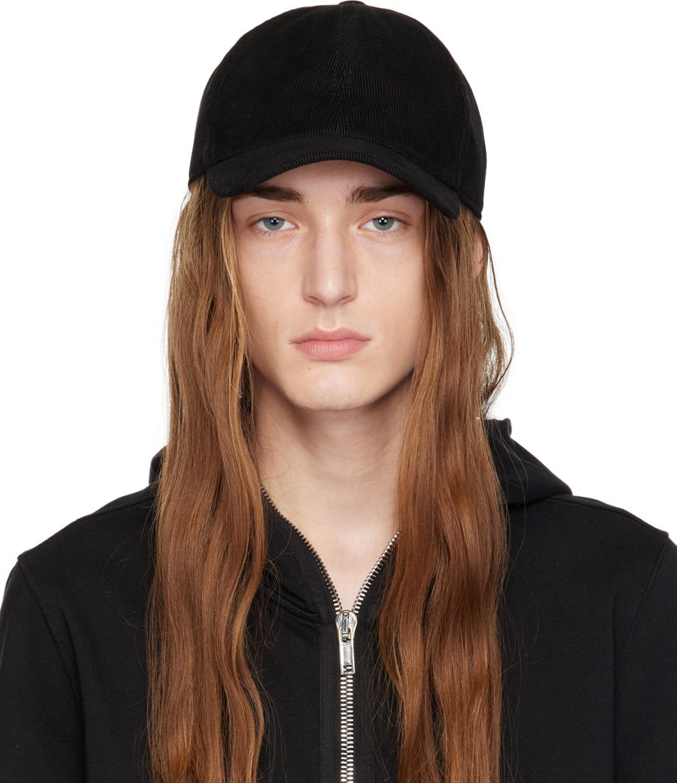 Шапка с козирка Rick Owens DRKSHDW Baseball Cap Черно | DA02C5478 MC, 0
