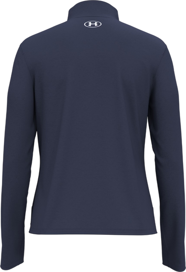 Тениска Under Armour Long-Sleeve ½ Zip Top UA Tech™ Wordmark Tape Тъмно синьо | 6005100-403, 2
