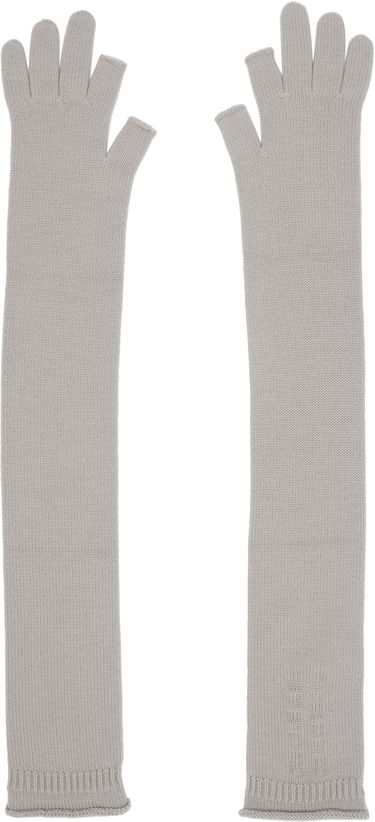 Ръкавици Rick Owens Rick Owens Concordians Rasato Knit Opera Gloves Черно | RP02E4491 M, 2