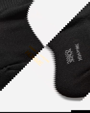 Чорапи Comme des Garçons Logo Stripe Socks Черно | HO-K502-051 001, 4