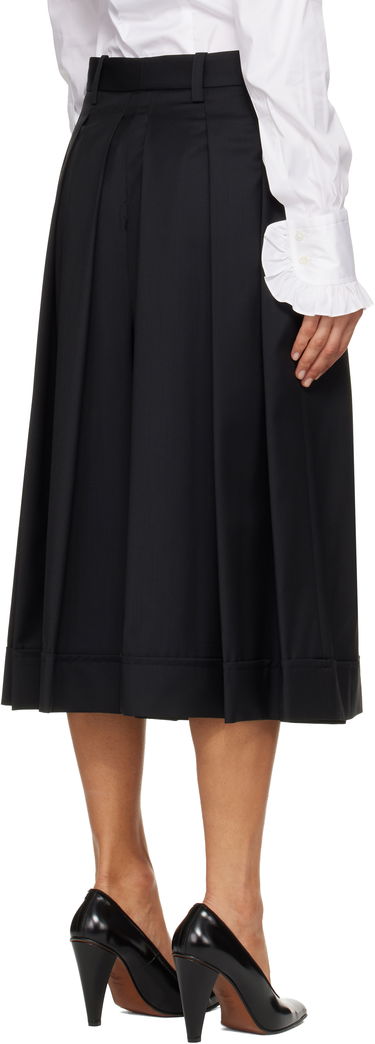 Панталони Vivienne Westwood Vivienne Westwood Pleated Culottes Черно | 3F01000C-W01A2-, 2