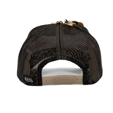 Шапка с козирка Von Dutch Von Dutch Trucker Cali Patch Hat Бежово | VD/0/CAS2/LEO/BE, 2
