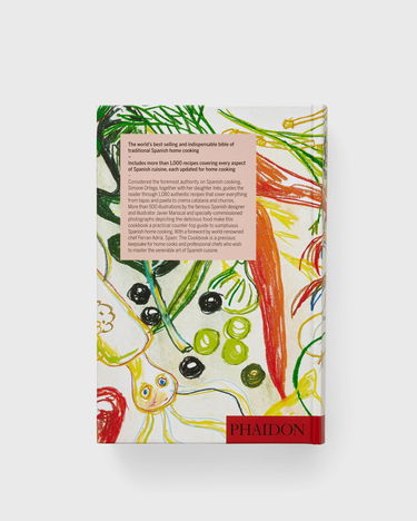 Книга и списание Phaidon “Spain - The Cookbook” Food Многоцветен | 9781838668150, 1