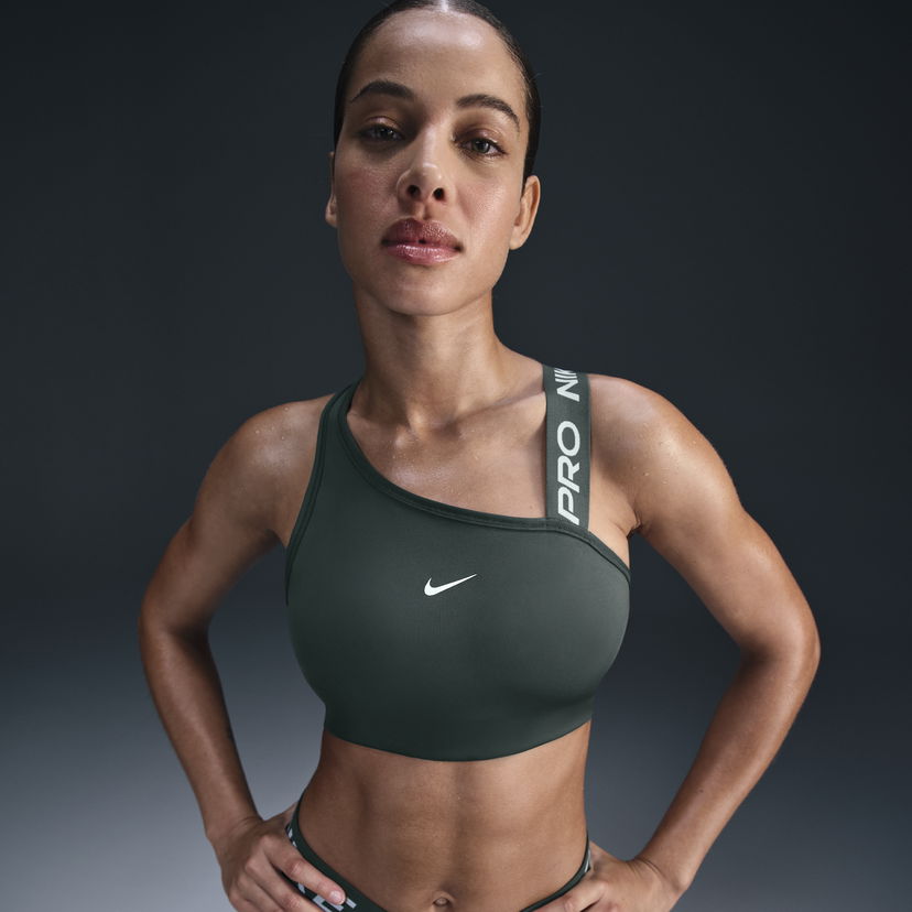 Сутиен Nike Asymmetric Sports Bra Зелено | FV6526-338