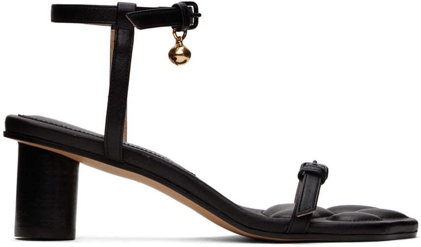 Грижа за обувките JW Anderson JW Anderson Kitten Paw Heeled Sandals Черно | ANW42034A, 0
