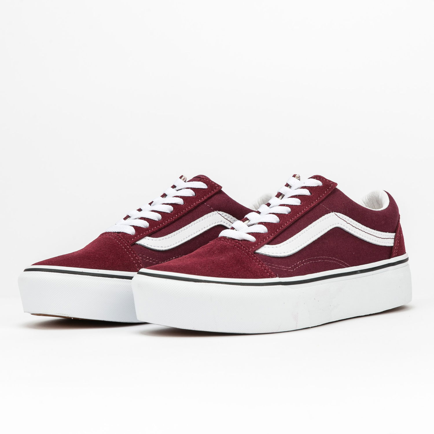 Кецове и обувки Vans Platform Old Skool Бургунди | VN0A3B3U5U71, 1