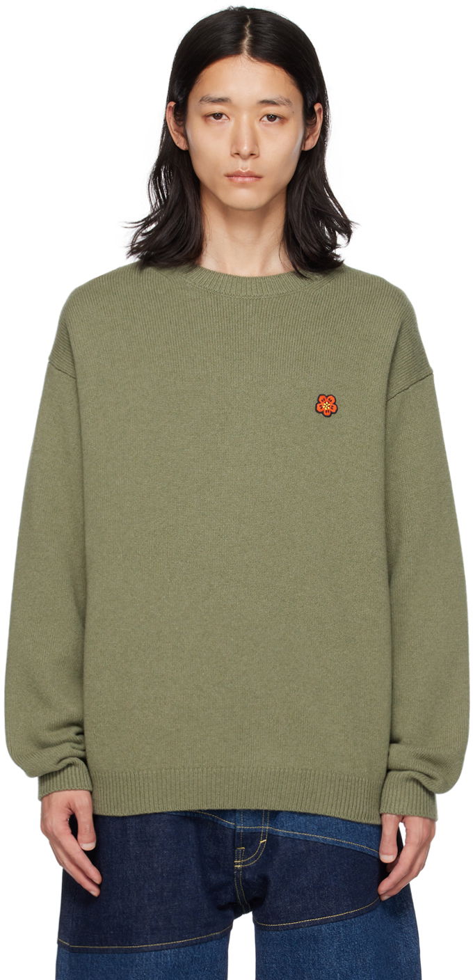 Пуловер KENZO Paris Boke Flower Зелено | FD65PU4193LC, 0