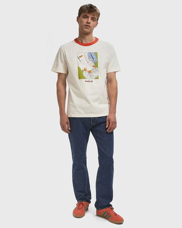 Тениска Edmmond Studios The Dinner Club Graphic T-Shirt Бяло | 125-30-37010, 1