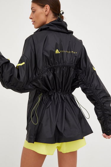 Ветровка adidas Originals By Stella McCartney Half-Zip Mid-Length Jacket Черно | HG6886, 0