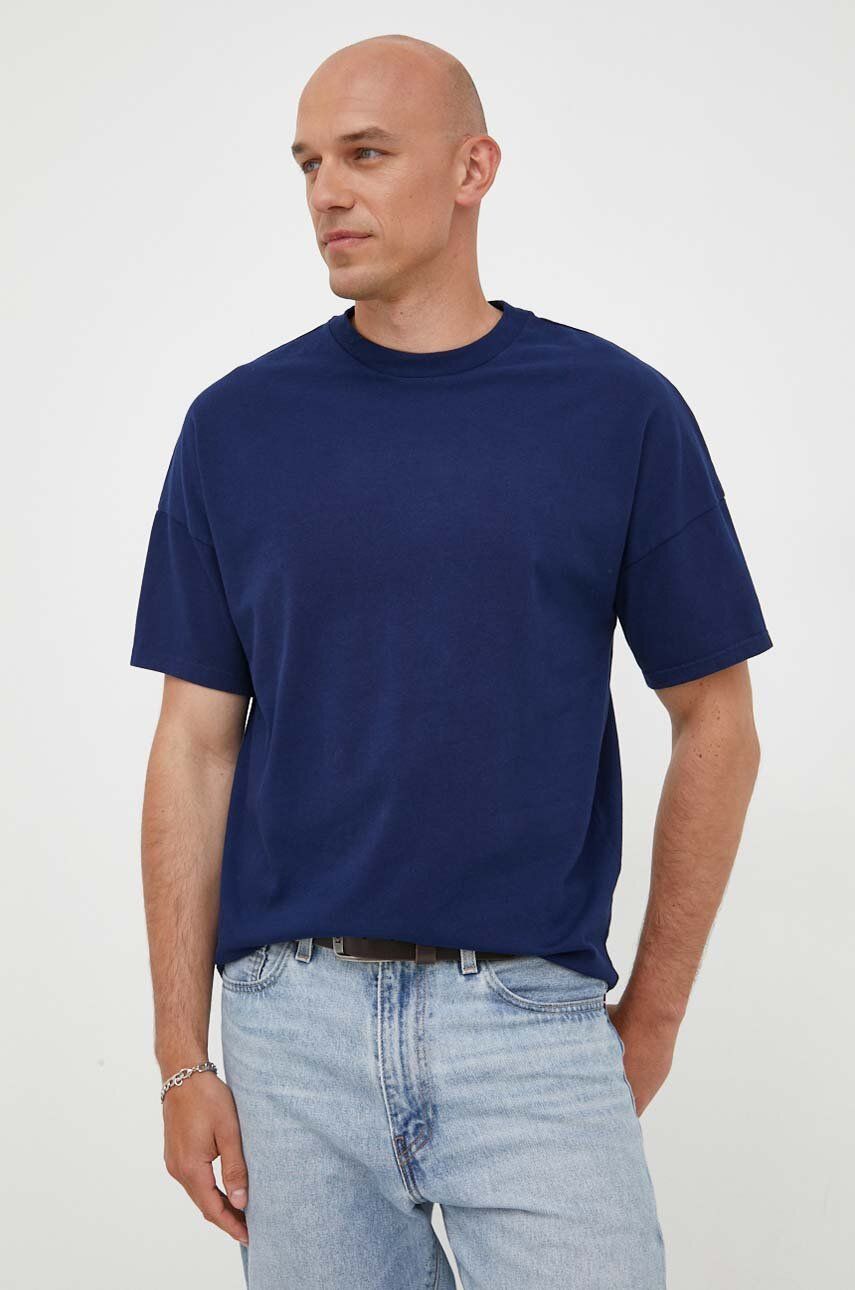 Тениска American Vintage Fizvalley Tee Тъмно синьо | MFIZ02AH23, 0