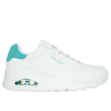 Кецове и обувки Skechers Uno Бяло | 177092-WMNT, 0