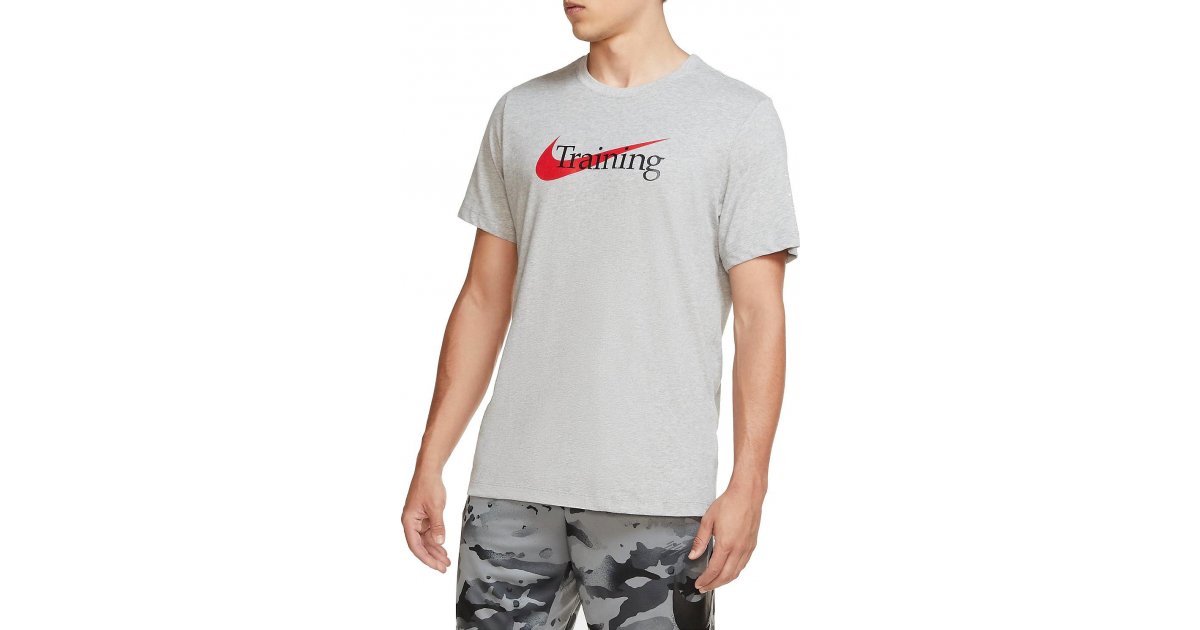 Тениска Nike Dri-FIT Swoosh Training T-Shirt Сиво | cz7989-063, 1