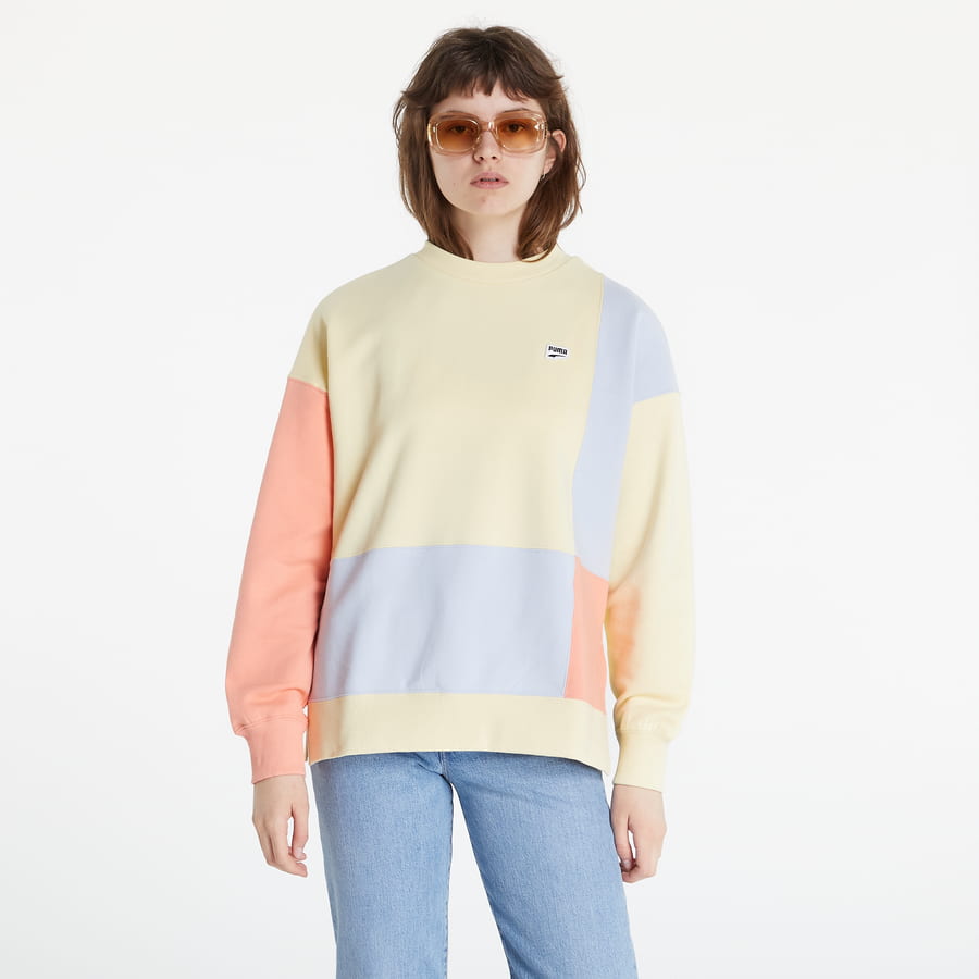 Суитчър Puma Downtown Crewneck Жълто | 533582-41, 0