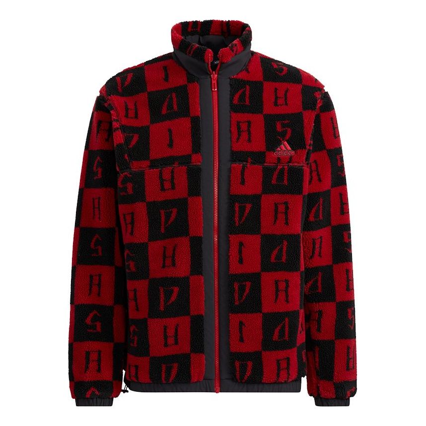 Яке adidas Originals Reversible Polar Fleece Stand Collar Jacket Червено | H39241, 0